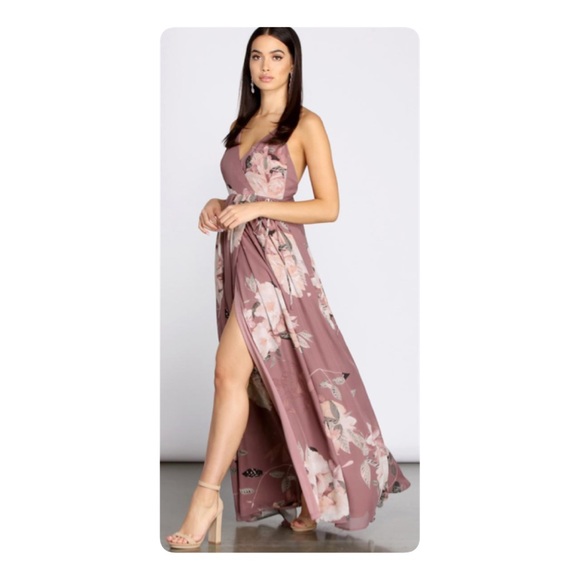 Lavender floral maxi - Picture 3 of 3